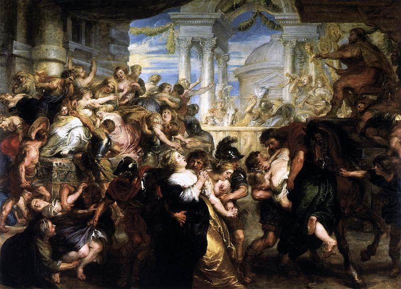 Peter Paul Rubens The Rape of the Sabine Women china oil painting image